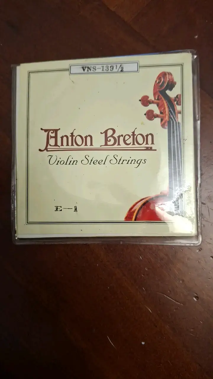 Cuerdas de acero para violín Anton Breton - 1