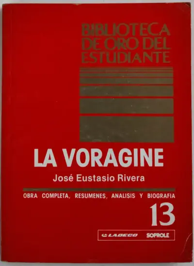Libro 'La Vorágine' de José Eustasio Rivera - miniatura 1