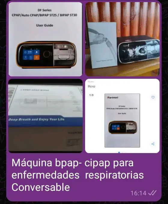Máquina BPAP ST25 para apnea del sueño