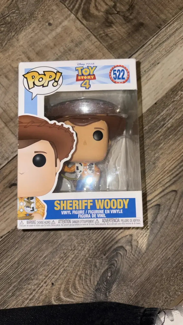 Figura Funko Pop Sheriff Woody Toy Story 4 - 1