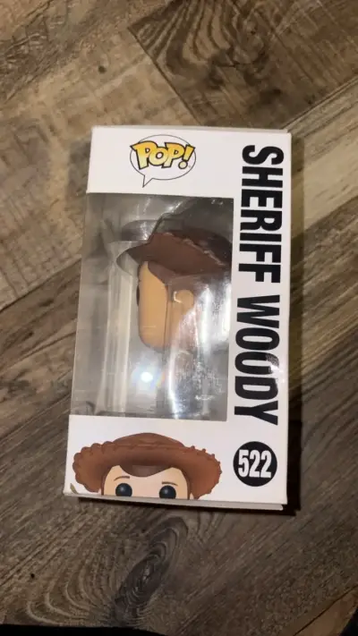 Figura Funko Pop Sheriff Woody Toy Story 4 - miniatura 2