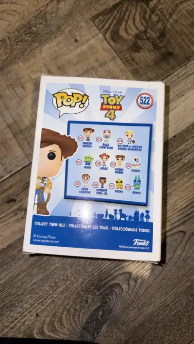 Figura Funko Pop Sheriff Woody Toy Story 4 - miniatura 3