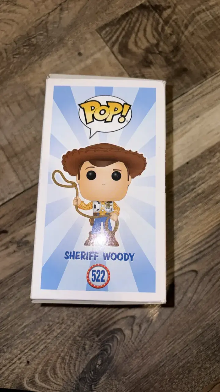 Figura Funko Pop Sheriff Woody Toy Story 4 - 4