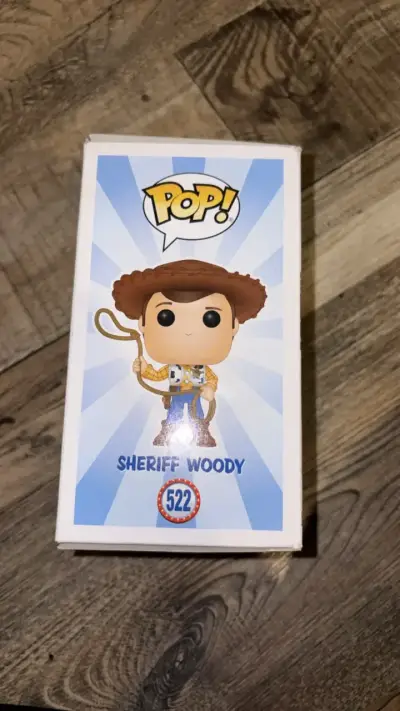 Figura Funko Pop Sheriff Woody Toy Story 4 - miniatura 4