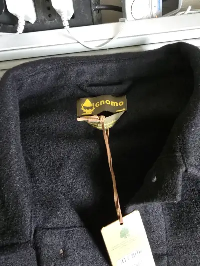 Chaqueta negra de lana Gnomo - miniatura 2