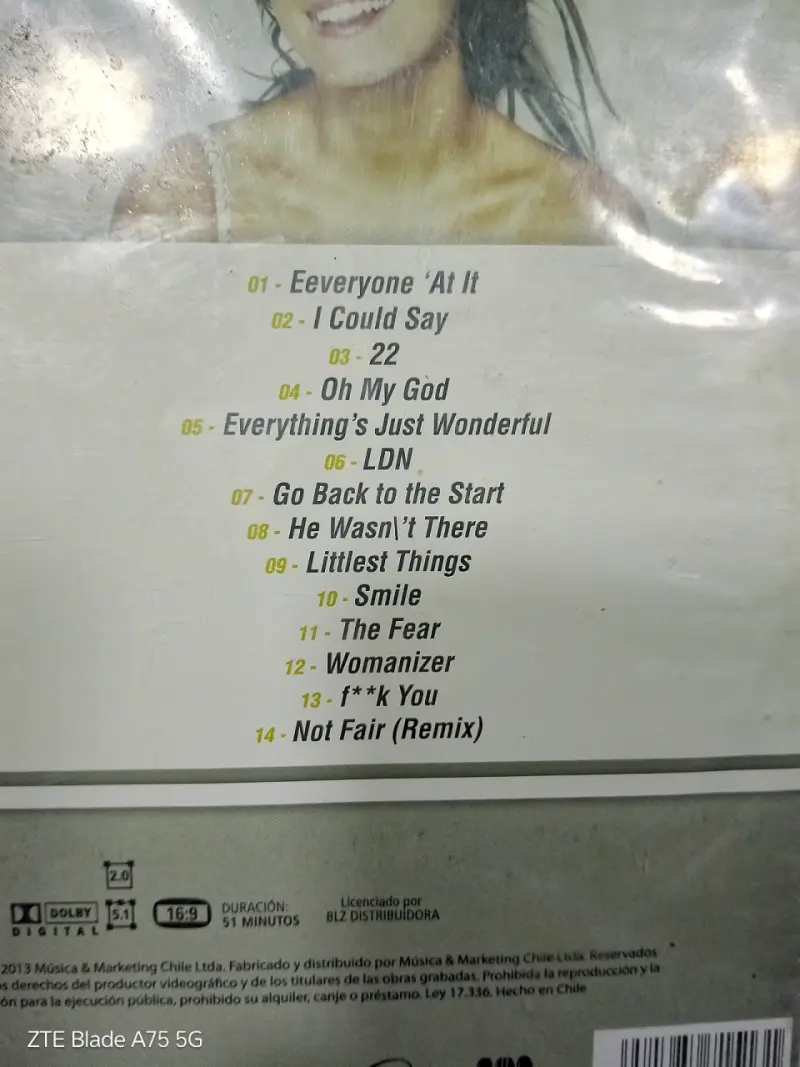 DVD Lily Allen Live in Montreux (nuevo) - 3