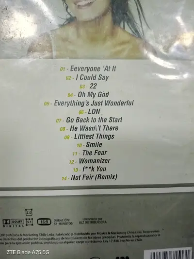 DVD Lily Allen Live in Montreux (nuevo) - miniatura 3