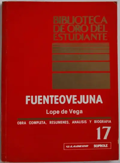 Libro Fuenteovejuna de Lope de Vega - miniatura 1