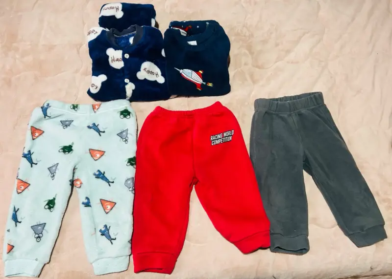 Conjunto de pijamas infantiles de polar - 2