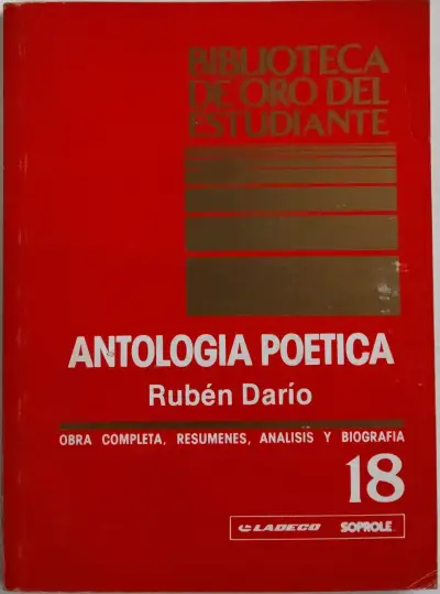 Antología Poética de Rubén Darío - Biblioteca de Oro - miniatura 1
