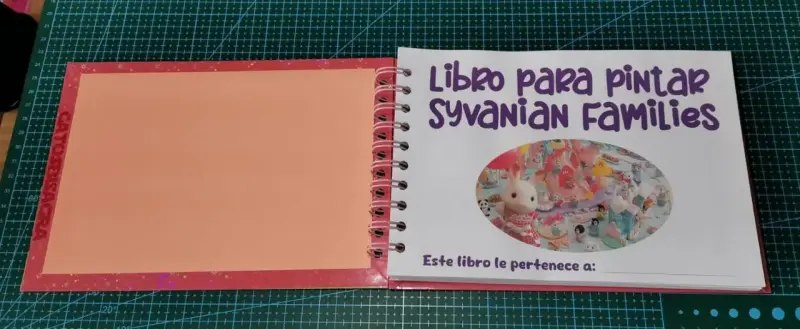 Libro para pintar Sylvanian Families - 2