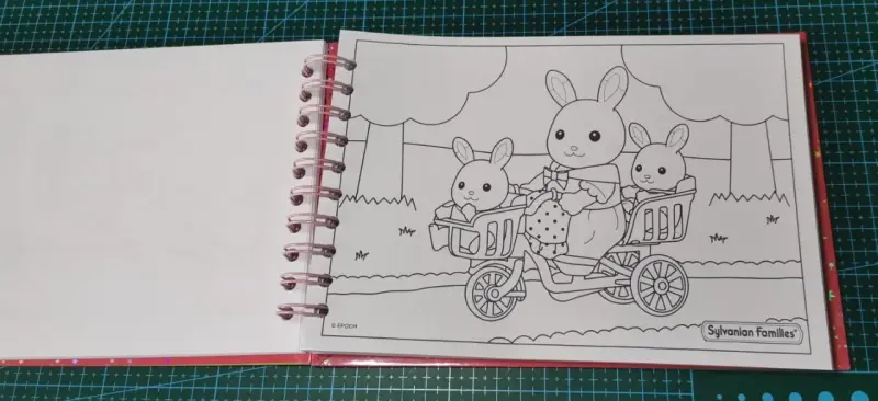 Libro para pintar Sylvanian Families - 3