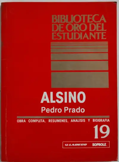 Libro Alsino de Pedro Prado - Biblioteca de Oro - miniatura 1