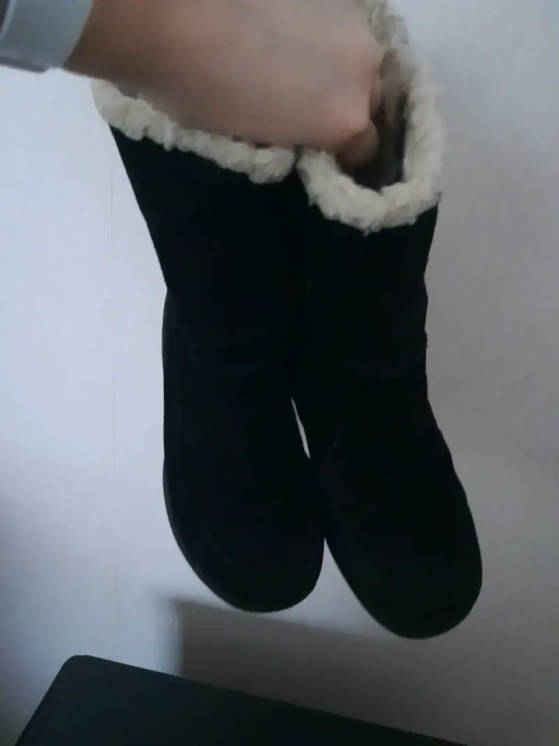Botas negras bamers con forro de chiporro - 6