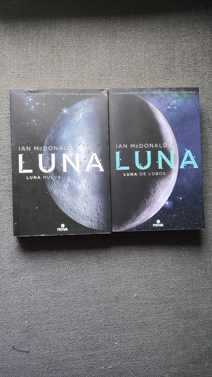 Pack de libros Luna de Ian McDonald - 1