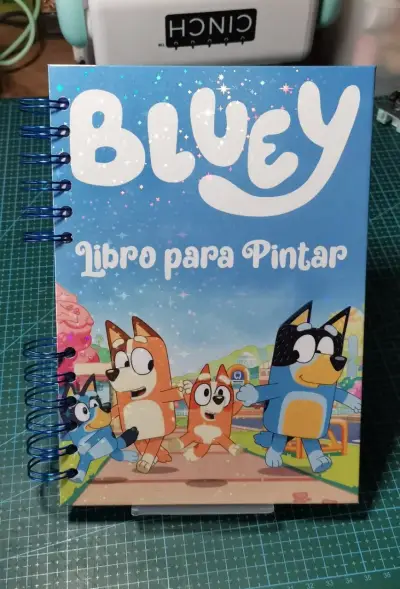 Libro para pintar Bluey - miniatura 1