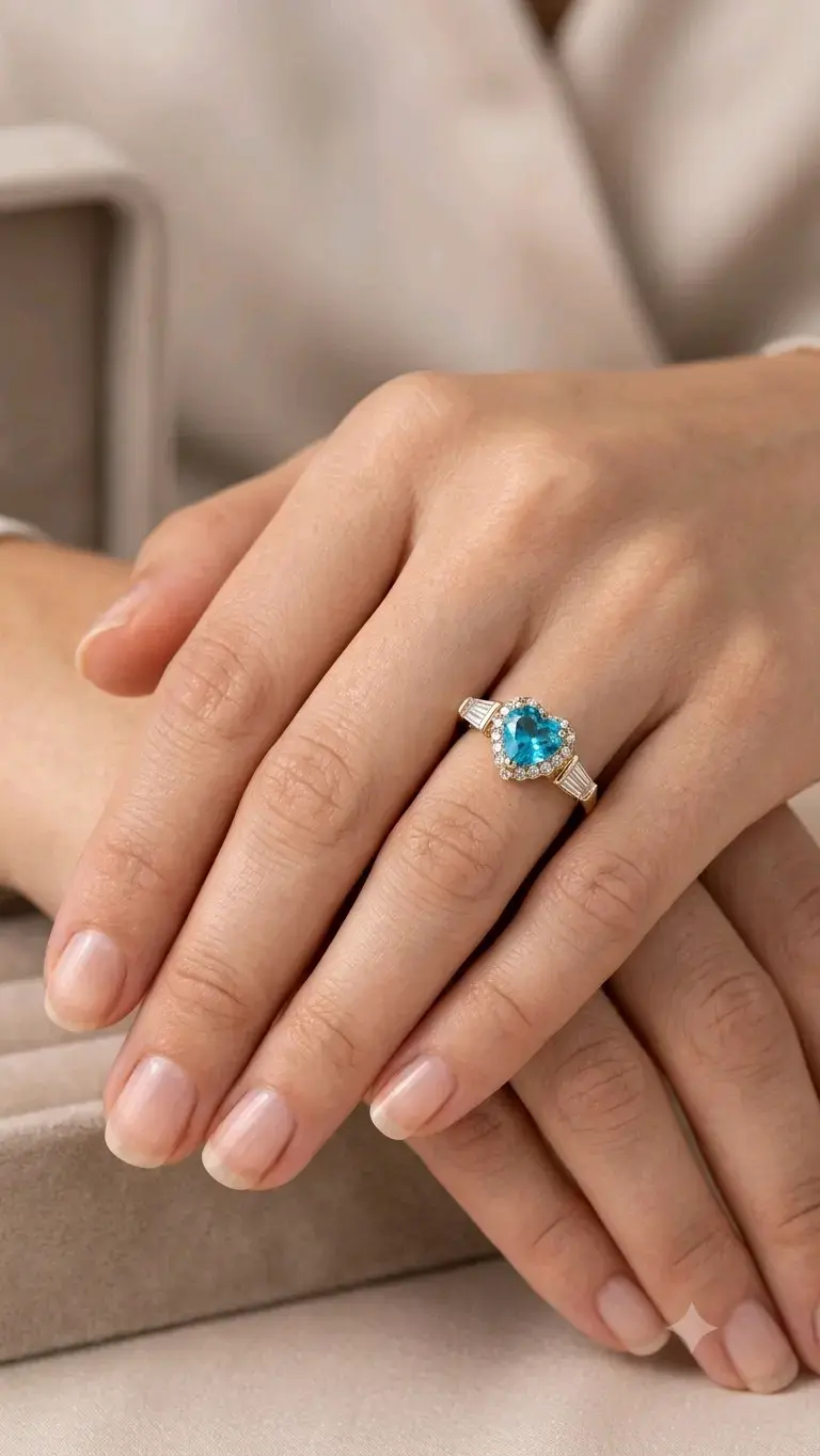 Anillo de Compromiso Amour Azur - 2
