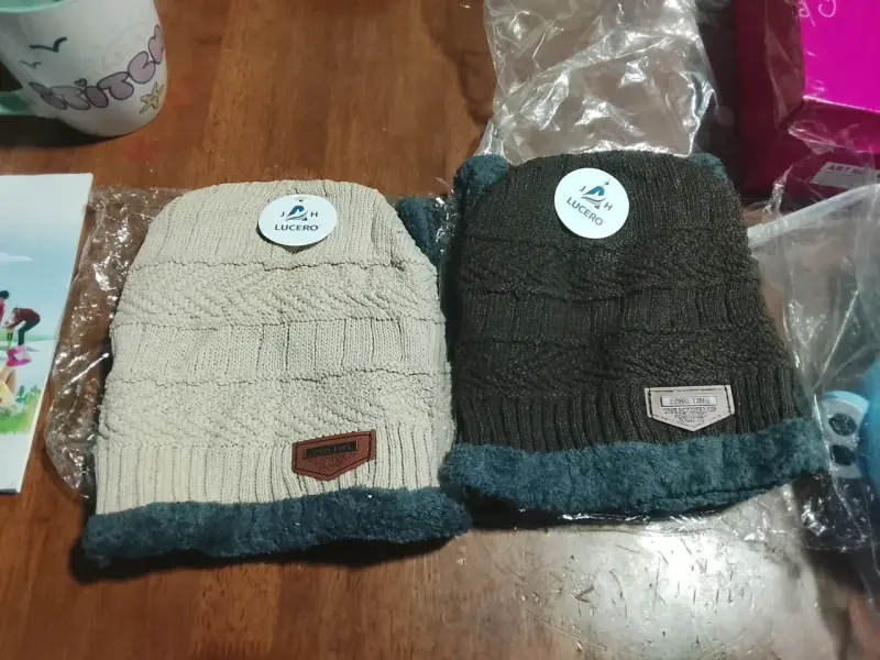 Set de gorros de lana Lucero