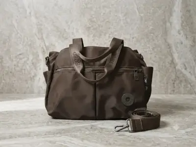 Bolso BOBO marrón con correa ajustable - miniatura 1