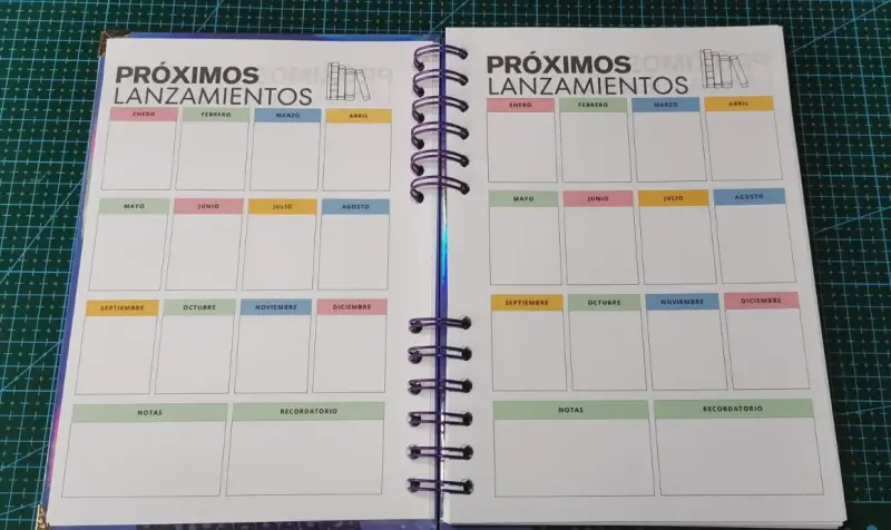Diario de lectura Morado - 2