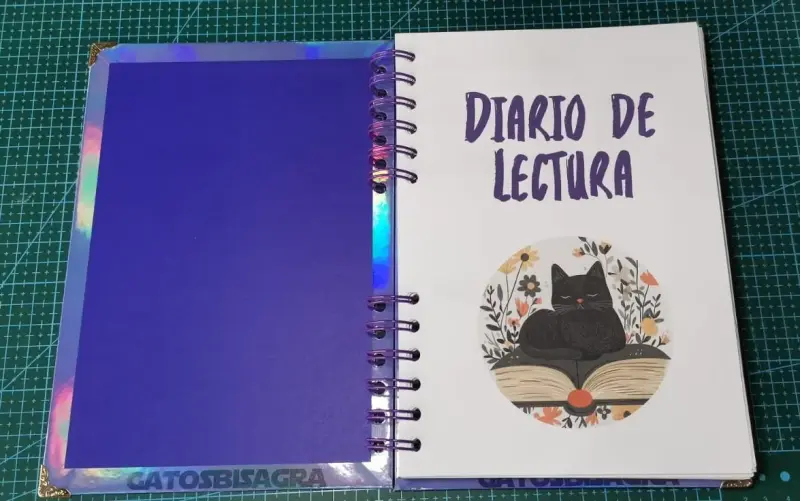Diario de lectura Morado - 4