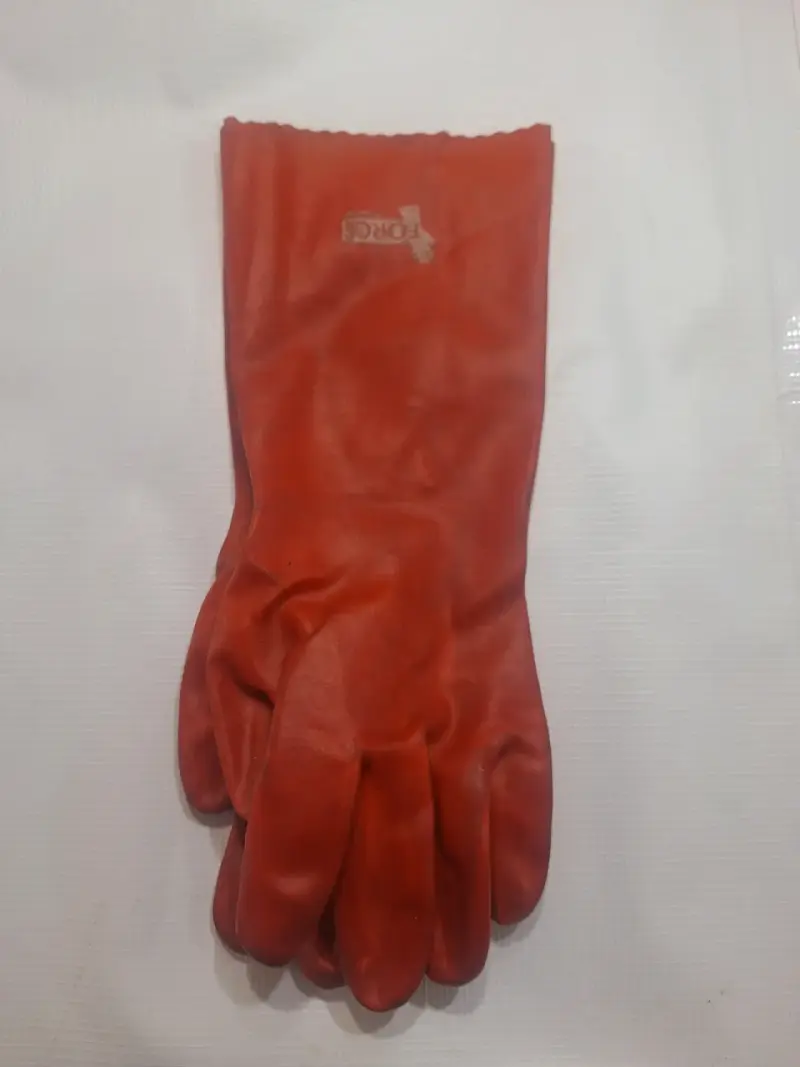 Guante de seguridad rojo FORGE