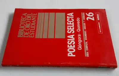 Libro Poesía Selecta Góngora Quevedo - miniatura 2