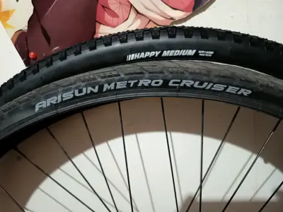 Neumático de bicicleta Arisun Metro Cruiser 700x32 - miniatura 4