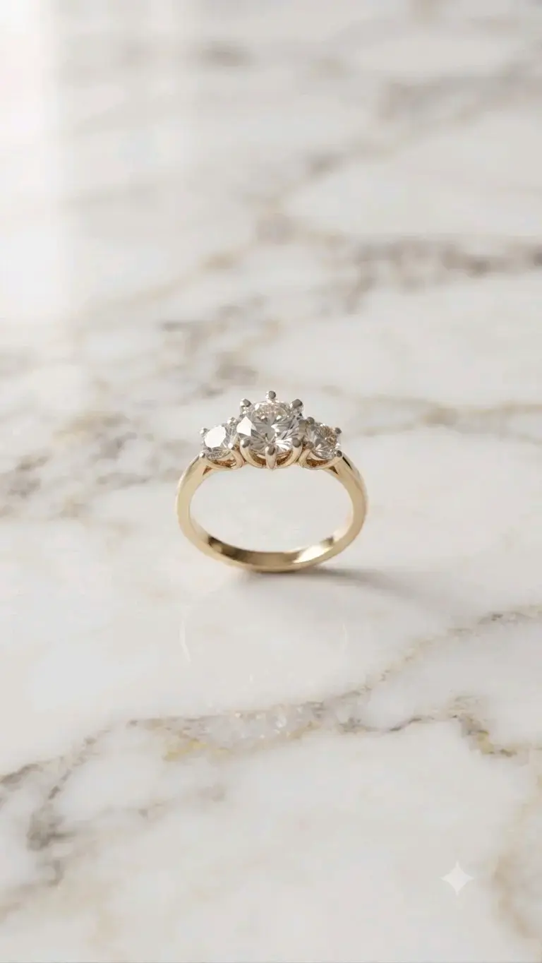 Anillo de Compromiso Tricillo Classic Round - 2