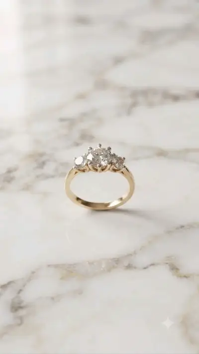 Anillo de Compromiso Tricillo Classic Round - miniatura 2