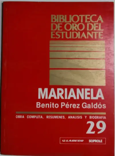 Libro Marianela de Benito Pérez Galdós - miniatura 1