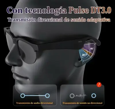 Gafas de sol con auriculares Bluetooth integrados - miniatura 2