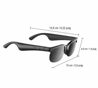Gafas de sol con auriculares Bluetooth integrados - miniatura 3