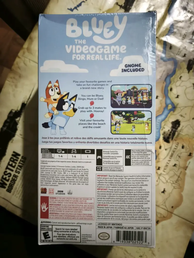 Juego Nintendo Switch Bluey The Videogame - 3