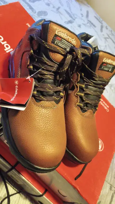 zapatos de seguridad Edelbrock nuevos - miniatura 1