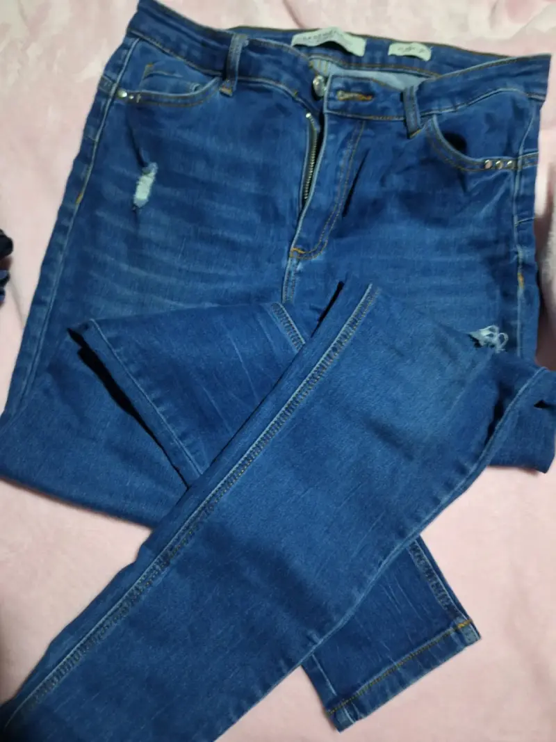 Jeans azules Indómita desgastados - 2