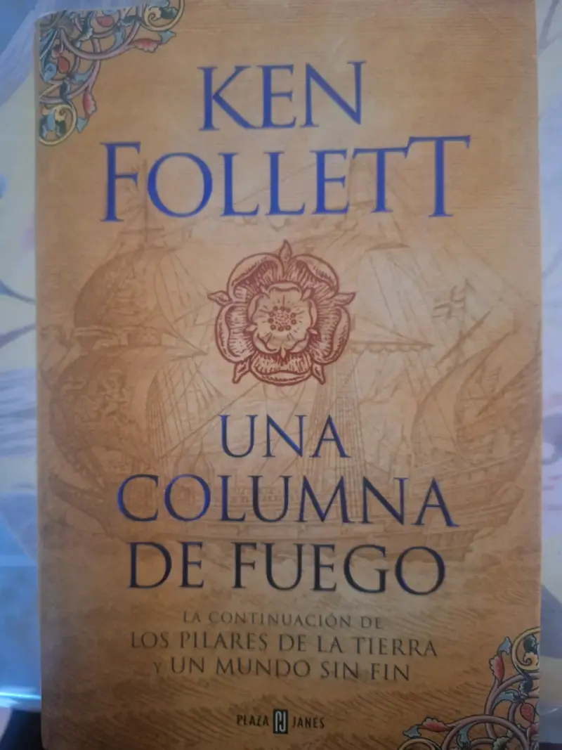 Libro 'Una Columna de Fuego' de Ken Follett