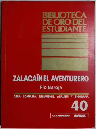 Libro Zalacaín el Aventurero de Pío Baroja - miniatura 1