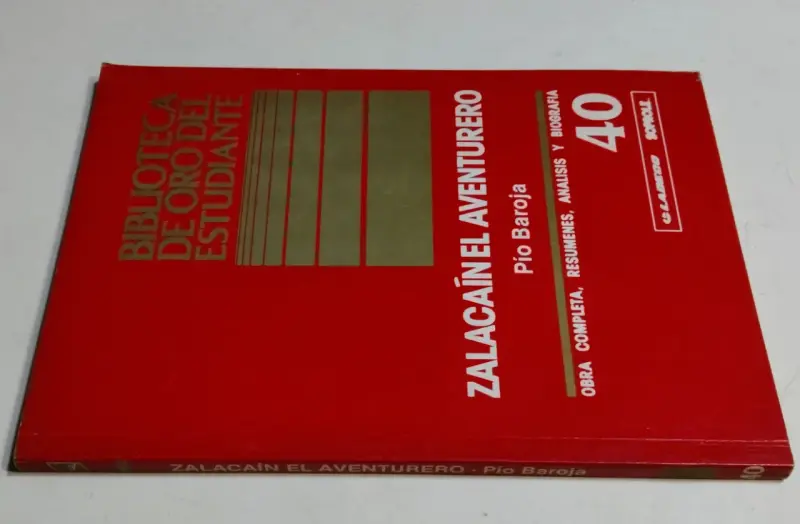 Libro Zalacaín el Aventurero de Pío Baroja - 2