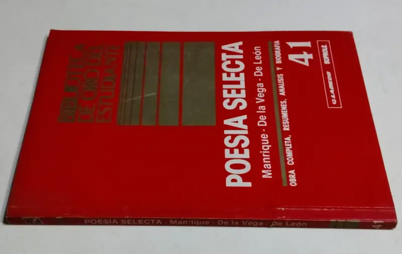 Libro Poesía Selecta Biblioteca de Oro - 2