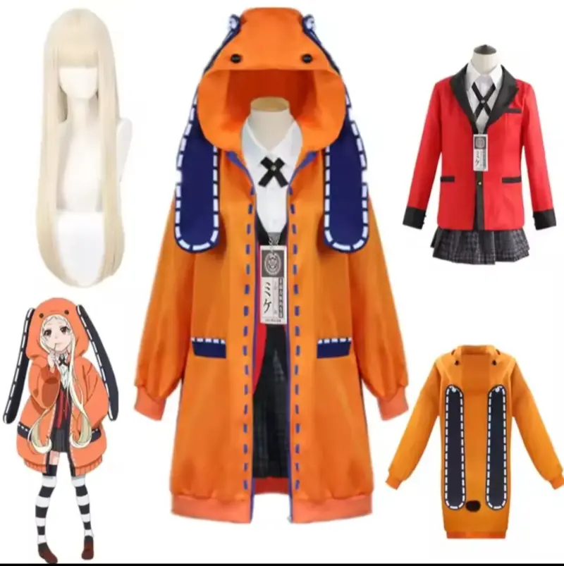 Disfraz de anime con peluca y accesorios - 1