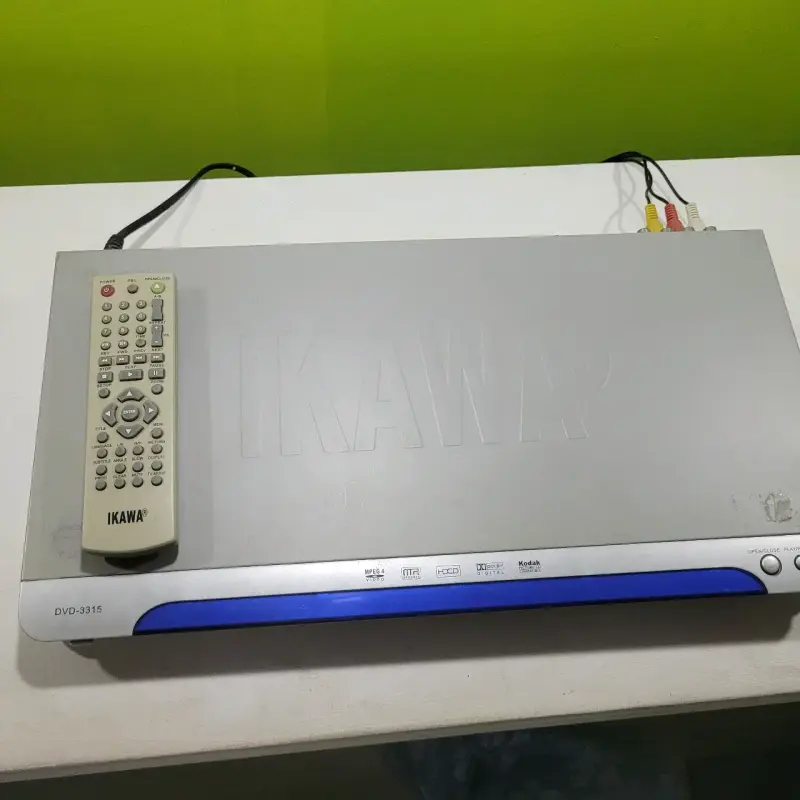Reproductor de DVD Ikawa con control remoto - 3