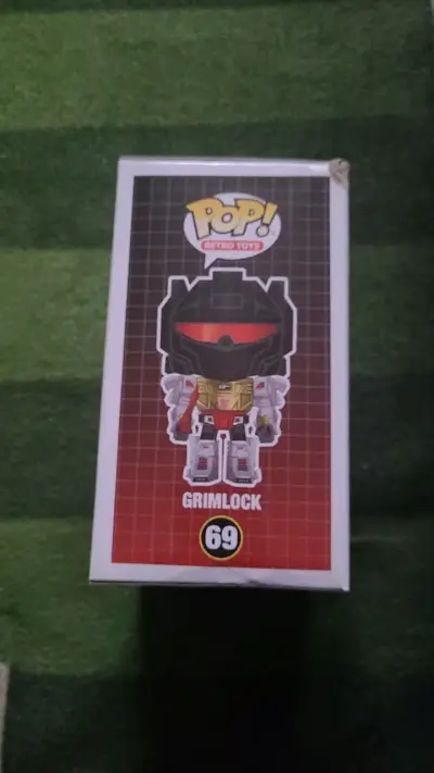 Figura Funko Pop Grimlock Transformers - miniatura 4