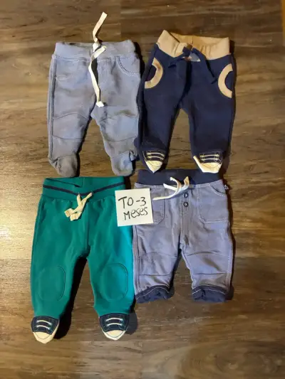 Conjunto de pantalones para bebé 0-3 meses - miniatura 1