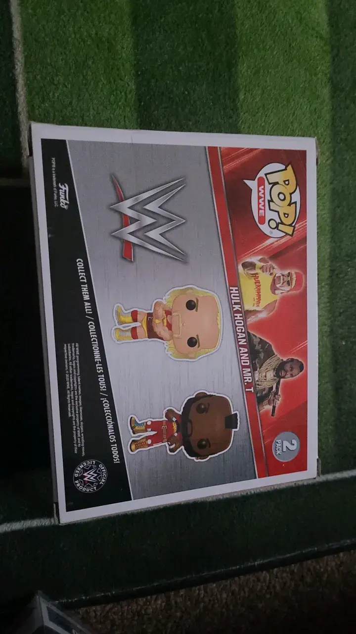 Funko Pop WWE Hulk Hogan y Mr. T edición especial - 3
