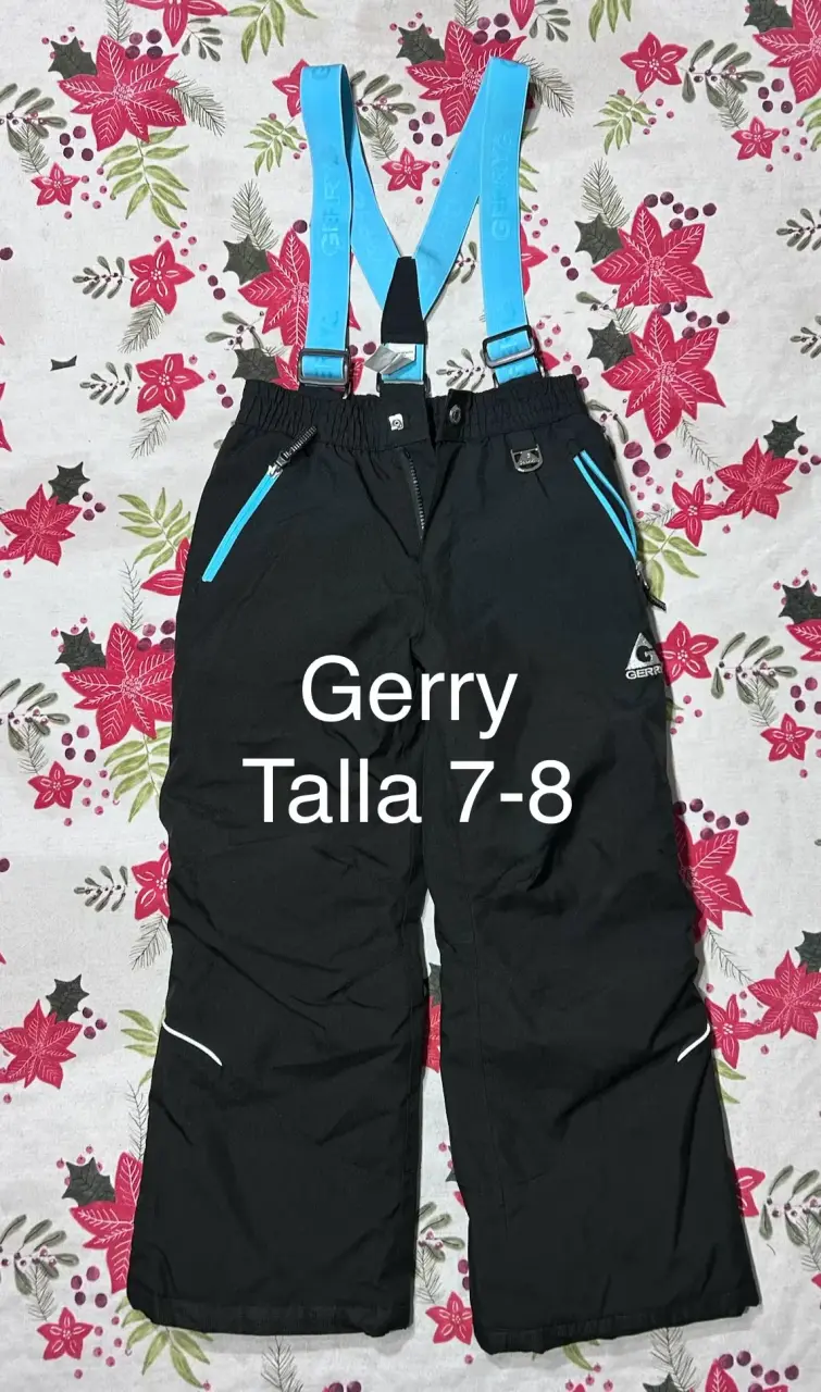 Pantalones de nieve Gerry talla 7-8