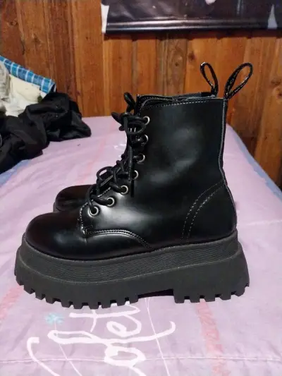 Botas negras cmoran (Talla 35) - miniatura 2