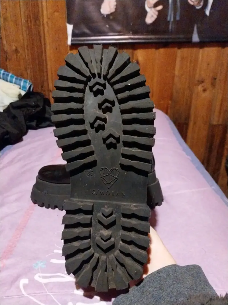Botas negras cmoran (Talla 35) - 3
