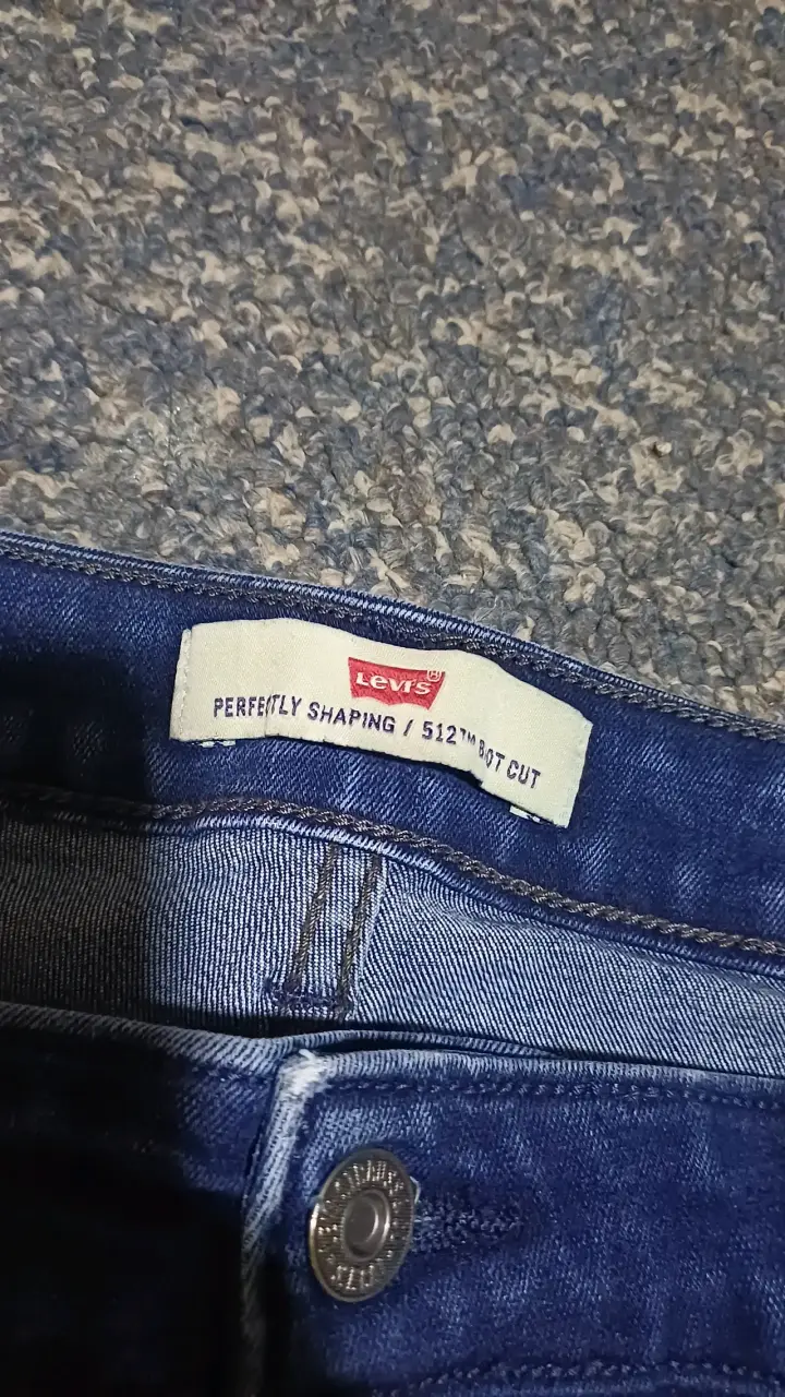 Jeans azul levis para mujer - 2
