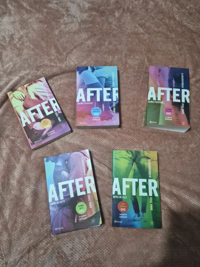 Copias - Colección de libros 'After' de Anna Todd